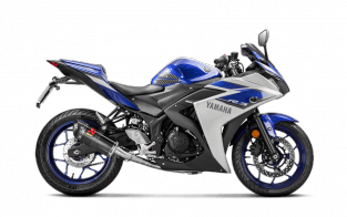 Akrapovic Racing Line Carbon Volledig Uitlaatsysteem zonder E-keur Yamaha YZF-R3 2015 - 2023